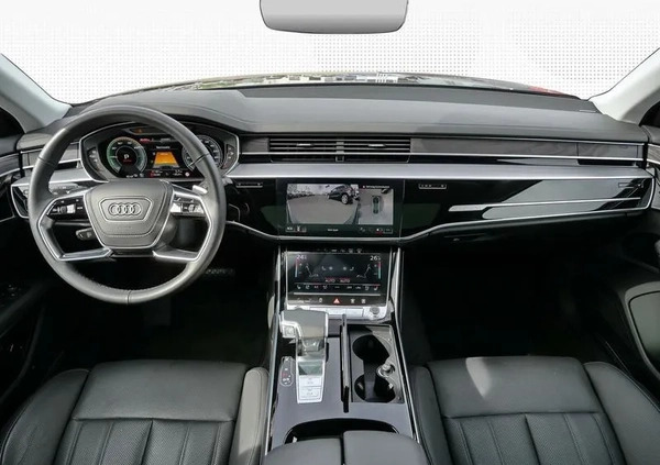 Audi A8 cena 436650 przebieg: 14000, rok produkcji 2022 z Łomianki małe 172